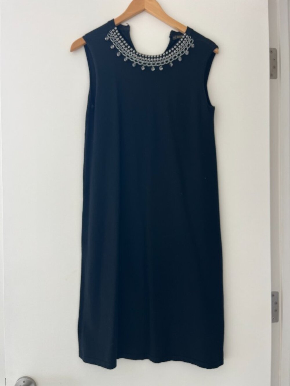Golbary Navy Midi Dress